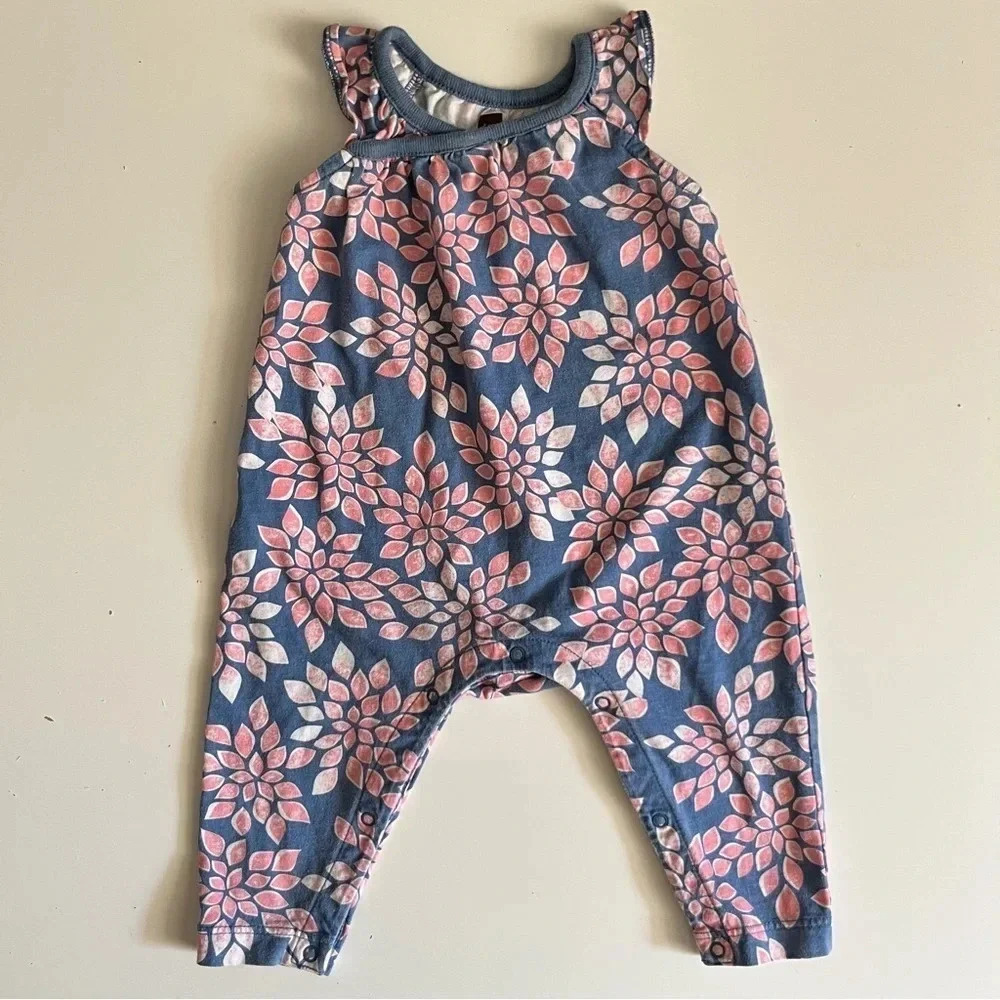 ☀️TEA Collection Alexis Wrap Neck Romper